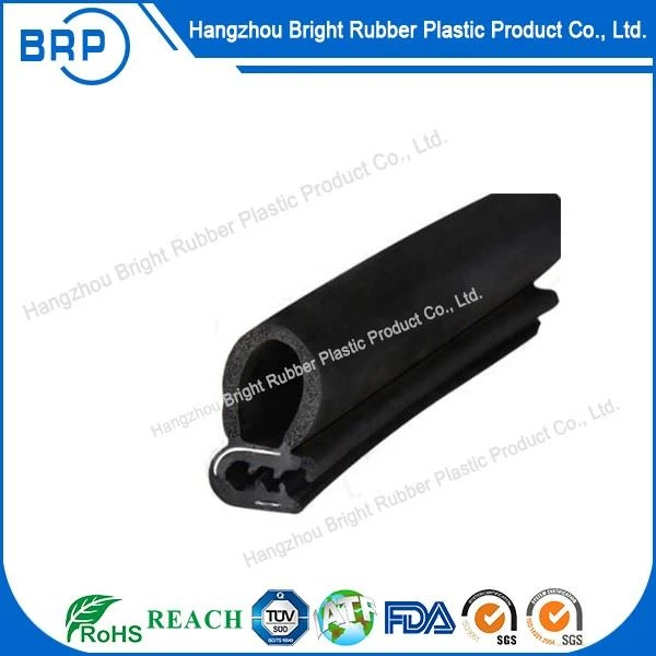 Solid Foam Rubber Seal Strip Extrusion Profile